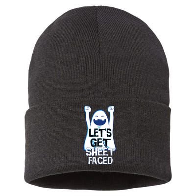 Let's Get Sheet Faced Sustainable Knit Beanie