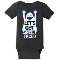Let's Get Sheet Faced Baby Bodysuit