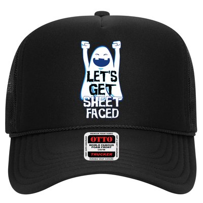 Let's Get Sheet Faced Trucker Hat