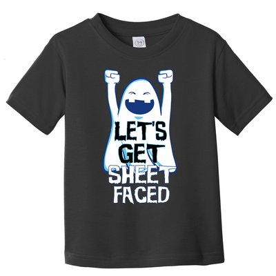 Let's Get Sheet Faced Toddler T-Shirt