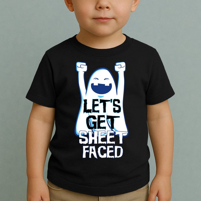 Let's Get Sheet Faced Toddler T-Shirt