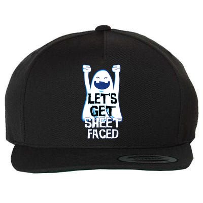 Let's Get Sheet Faced Wool Snapback Cap