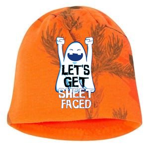 Let's Get Sheet Faced Kati - Camo Knit Beanie