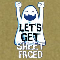 Let's Get Sheet Faced Garment-Dyed Women's Muscle Tee