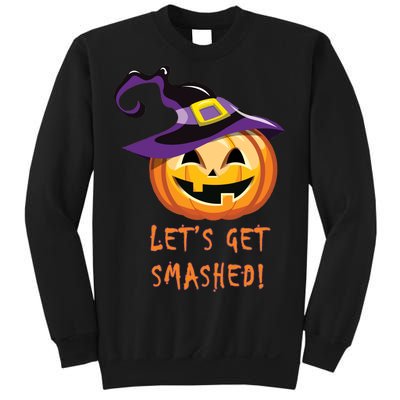 Let's Get Smashed Funny Halloween Sweatshirt