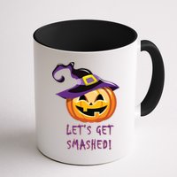 Let's Get Smashed Funny Halloween Mug