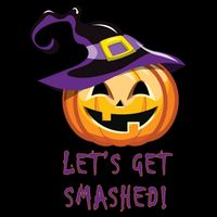 Let's Get Smashed Funny Halloween Mug