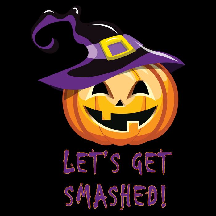 Let's Get Smashed Funny Halloween Mug