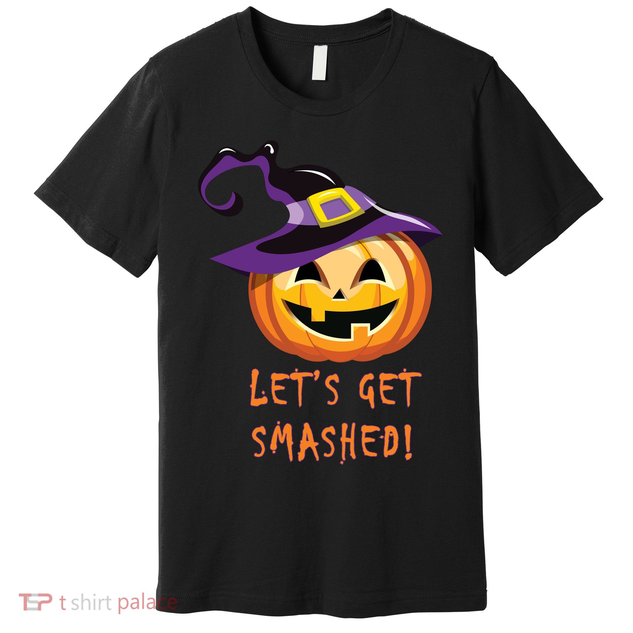 Let's Get Smashed Funny Halloween Premium T-Shirt