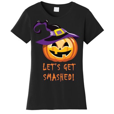 Let's Get Smashed Funny Halloween Women's T-Shirt