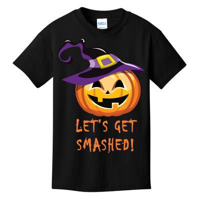 Let's Get Smashed Funny Halloween Kids T-Shirt