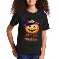 Let's Get Smashed Funny Halloween Kids T-Shirt