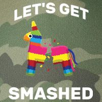 Let's Get Smashed Pinata Legacy Tie Dye Trucker Hat