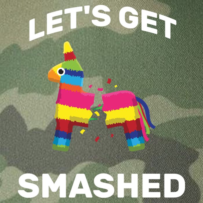 Let's Get Smashed Pinata Legacy Tie Dye Trucker Hat