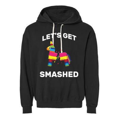 Let's Get Smashed Pinata Garment-Dyed Fleece Hoodie
