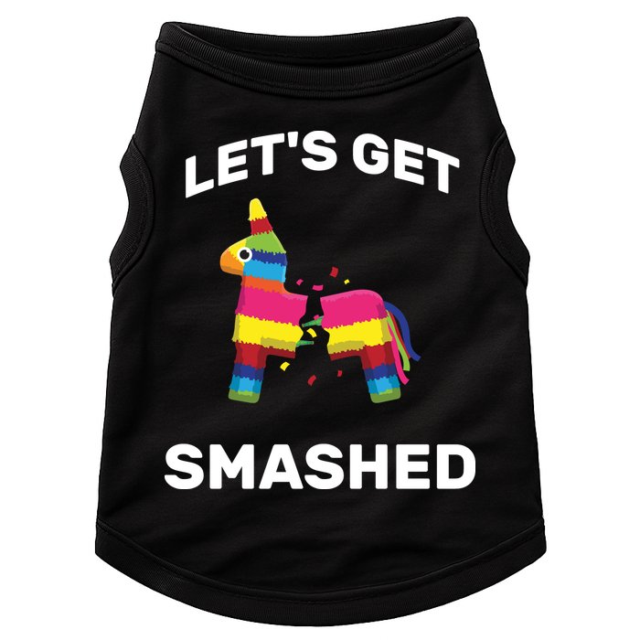 Let's Get Smashed Pinata Doggie Tank