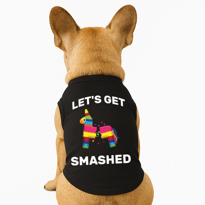 Let's Get Smashed Pinata Doggie Tank