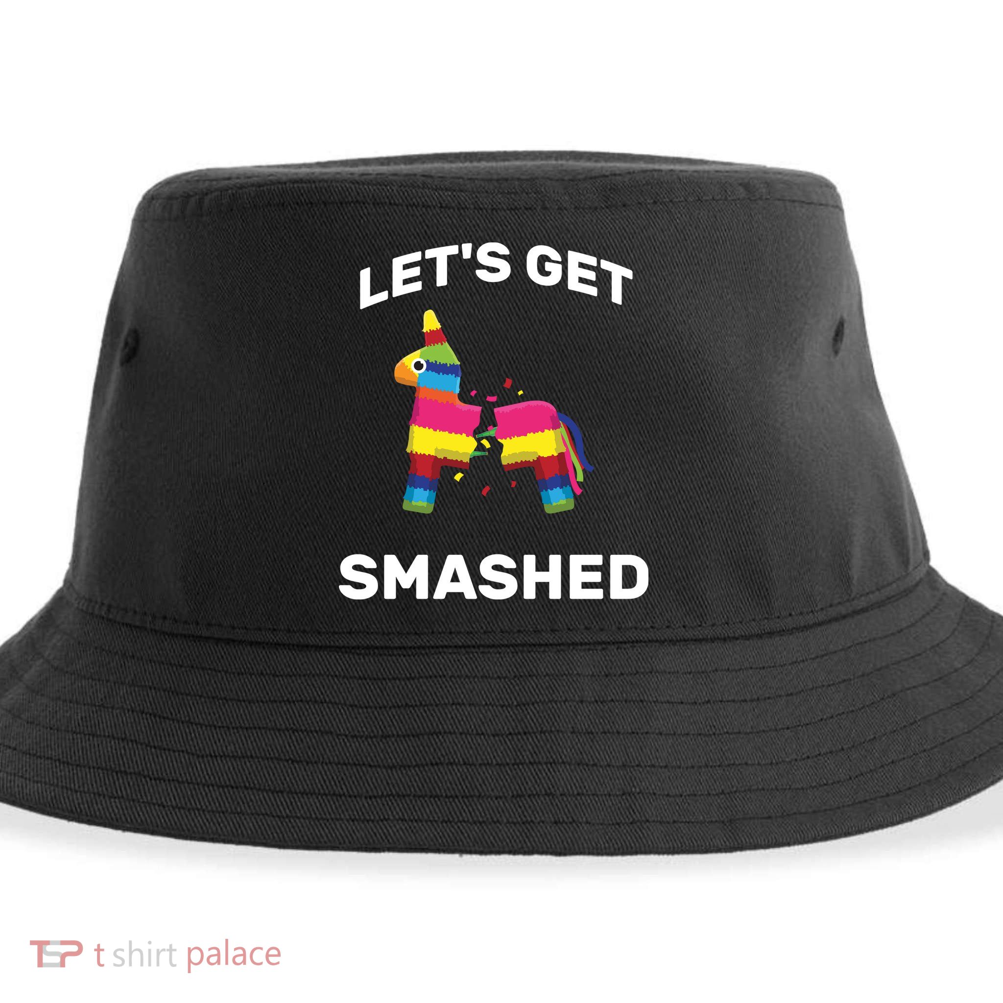 Let's Get Smashed Pinata Sustainable Bucket Hat