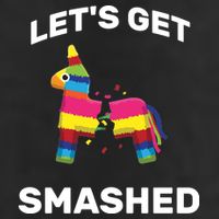 Let's Get Smashed Pinata 15oz Campfire Ceramic Mug