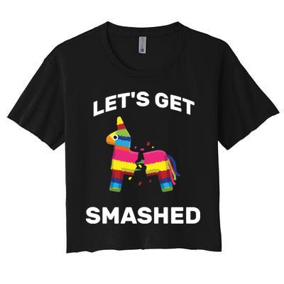 Let's Get Smashed Pinata Crop Top