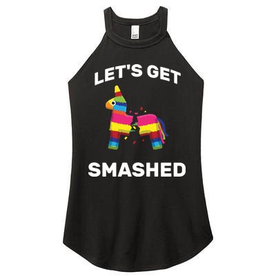 Let's Get Smashed Pinata Women's Perfect Tri Rocker Tank