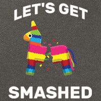 Let's Get Smashed Pinata Cotton Canvas Backpack