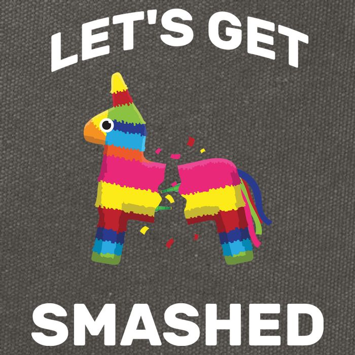 Let's Get Smashed Pinata Cotton Canvas Backpack