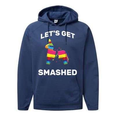 Let's Get Smashed Pinata Performance Fleece Hoodie