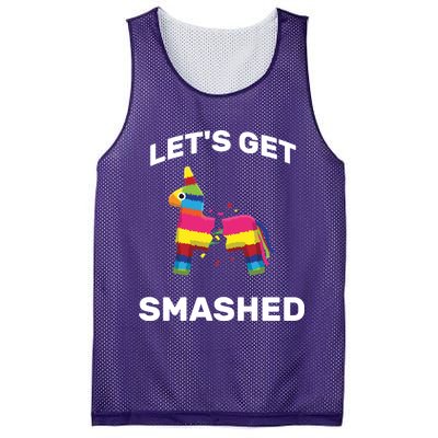 Let's Get Smashed Pinata Mesh Reversible Basketball Jersey Tank