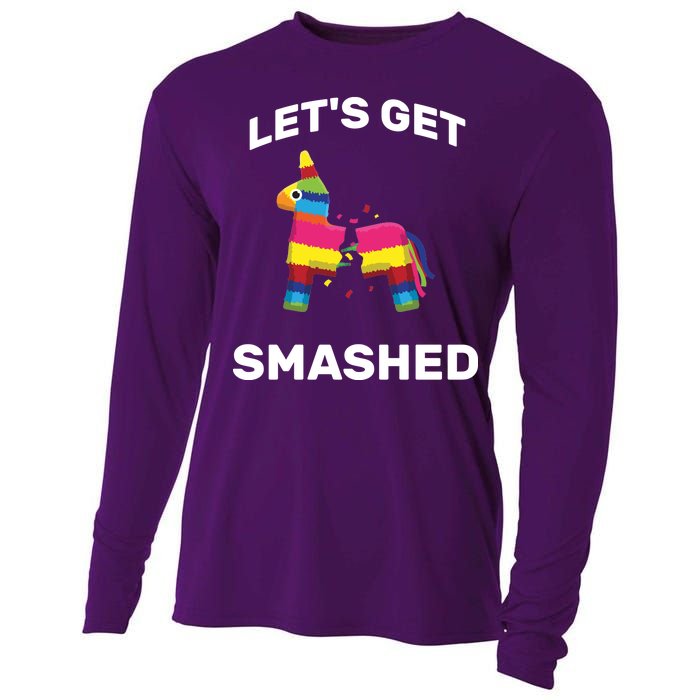 Let's Get Smashed Pinata Cooling Performance Long Sleeve Crew