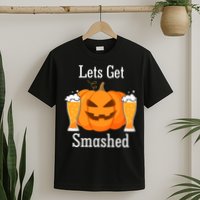 Lets Get Smashed Pumpkin Beer Halloween Party T-Shirt