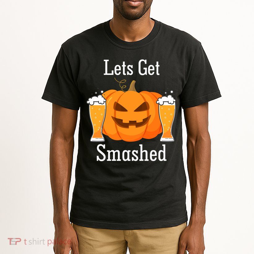 Lets Get Smashed Pumpkin Beer Halloween Party Tall T-Shirt