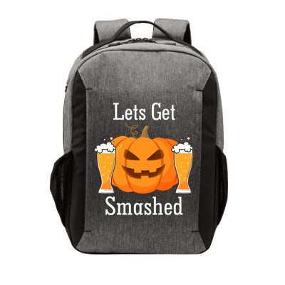 Lets Get Smashed Pumpkin Beer Halloween Party Vector Backpack
