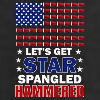 Let's Get Star Spangled Hammered Cool Comfort Performance Bucket Hat