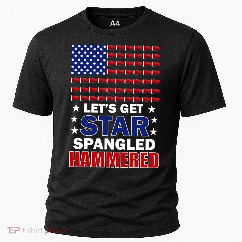 Let's Get Star Spangled Hammered Performance Shirt
