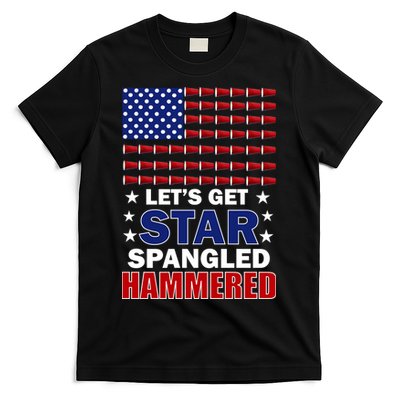 Let's Get Star Spangled Hammered T-Shirt