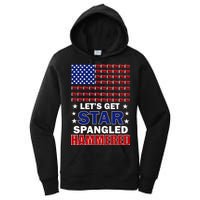 Let's Get Star Spangled Hammered Women's Pullover Hoodie