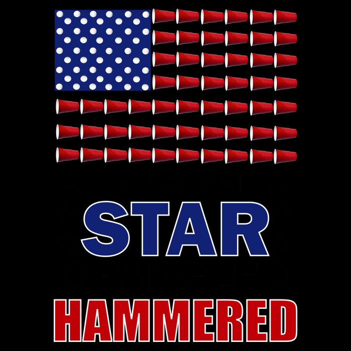 Let's Get Star Spangled Hammered 16oz Travel Tumbler