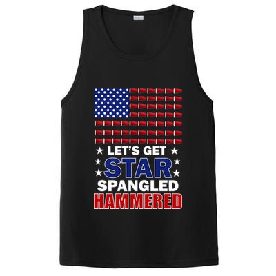 Let's Get Star Spangled Hammered PosiCharge Competitor Tank