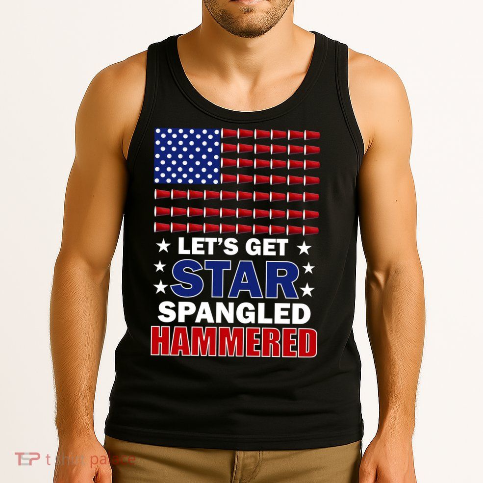 Let's Get Star Spangled Hammered Tank Top