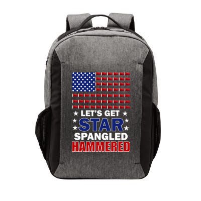 Let's Get Star Spangled Hammered Vector Backpack