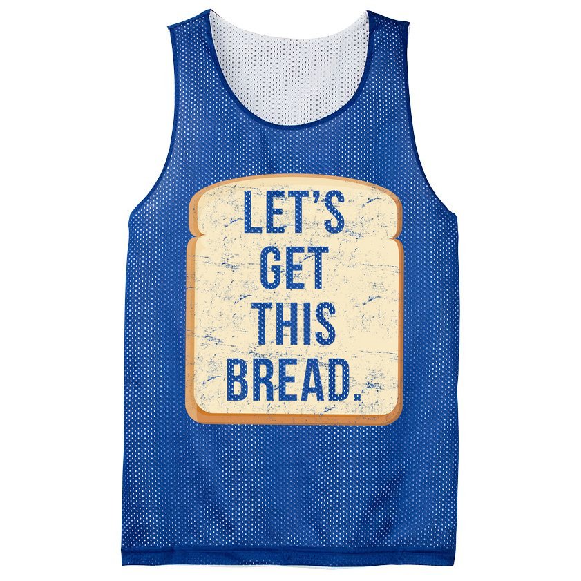 Let's Get This Bread Mesh Reversible Basketball Jersey Tank
