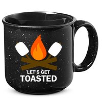Lets Get Toasted 15oz Campfire Ceramic Mug