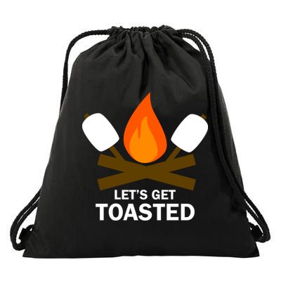 Lets Get Toasted Drawstring Bag