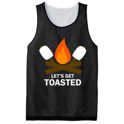 Lets Get Toasted Mesh Reversible Basketball Jersey Tank