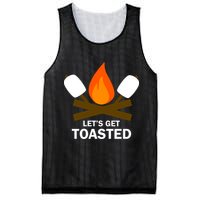 Lets Get Toasted Mesh Reversible Basketball Jersey Tank