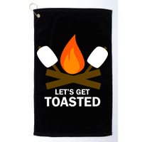 Lets Get Toasted Golf Towel