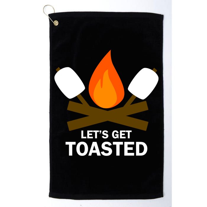 Lets Get Toasted Golf Towel