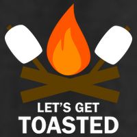 Lets Get Toasted Golf Towel