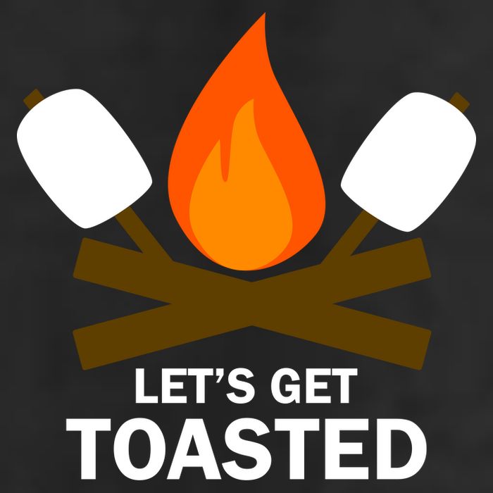 Lets Get Toasted Golf Towel